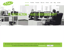 Tablet Screenshot of deseo-it.com